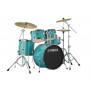 YAMAHA Rydeen Standard 22" Torquoise Glitter con Set piatti Paiste 101