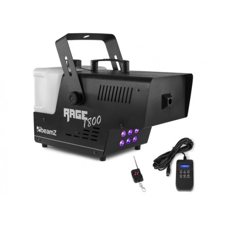BEAMZ Rage1800led Smokemachine 6x4w 4in1