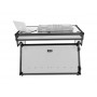 UDG Ultimate Flight Case Portable Z-Style DJ Table White Plus (Wheel) (U91072WH)