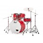 PEARL DMP925S/C899 Decade Maple 5pz 22" Matte Racing Red