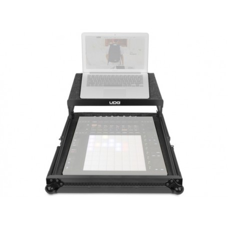 UDG Ultimate Flight Case Ableton Push 3 Black Plus (Shelf) (U91091BL)
