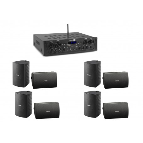 Kit Amplificatore + Otto Casse Yamaha da 4"