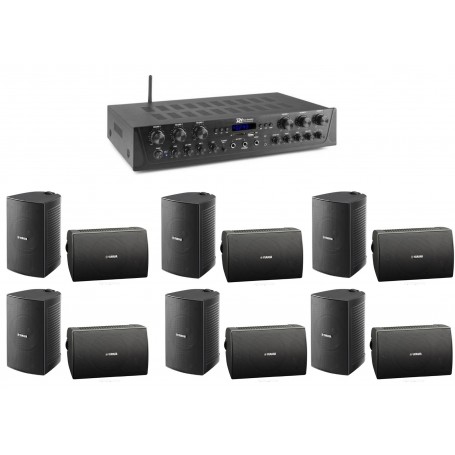 Kit Amplificatore + dodici Casse Yamaha da 4"