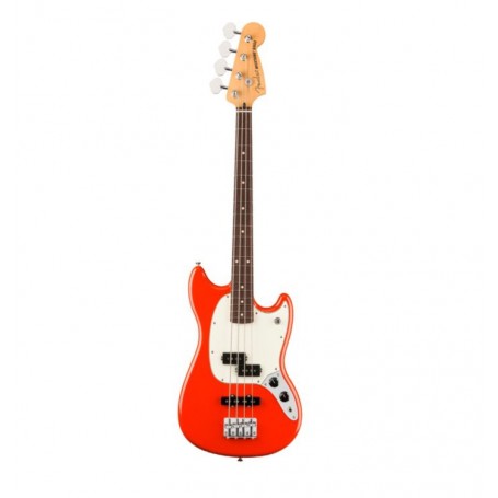 FENDER Player II Mustang Bass PJ RW Coral Red