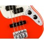 FENDER Player II Mustang Bass PJ RW Coral Red