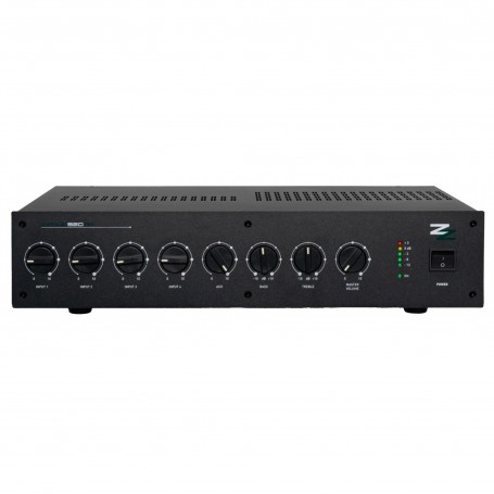 ZZONE 920PA - Amplificatore Mixer PA Mono con 4 Ingressi e 120W Output