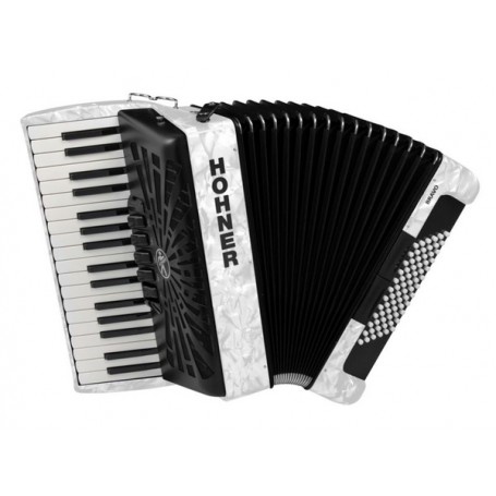 HOHNER Bravo III 72 White A16612 Silentkey