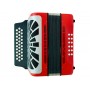 HOHNER El Rey Del Vallenato Adg Rosso Silver Grill