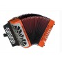 HOHNER Compadre Fbbeb Arancione Silver Grill