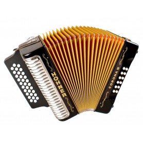 HOHNER Corona Iii Adg, Nero Lacquerosso