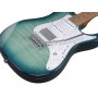 IBANEZ AZ22S1F-TXB Transparent Turquoise Burst