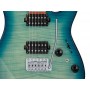IBANEZ AZ24S1F-TXB Transparent Turquoise Burst
