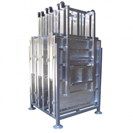 GUIL CTO-ATV-Carrello Per Il Trasporto Di N' 7 Barriere Antipanico