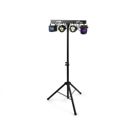 MAX Partybar12 2x Parstrobe+2 X Derby