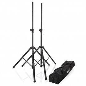 BESPECO BP215AP - Coppia di Supporti in Alluminio per Casse