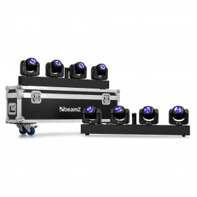 Beamz FCPQ Flightcase per due Panther Quatro Bar