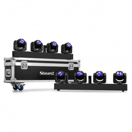 Beamz FCPQ Flightcase per due Panther Quatro Bar