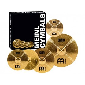 MEINL HCS141620 Set Hi-hat 14", Crash 16'', Ride 20'' + Splash 10" Omaggio!