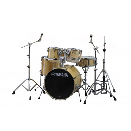 YAMAHA STAGE CUSTOM • 20/10/12/14/14SD • NATURAL WOOD • W/HARDWARE HW780