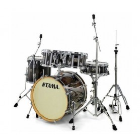 TAMA SUPERSTAR CLASSIC MAPLE • 20/10/12/14/14SD • TRASPARENT BLACK BURST • W/HARDWARE SM5W