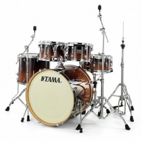 TAMA SUPERSTAR CLASSIC MAPLE • 20/10/12/14/14SD • COFFEE FADE • W/HARDWARE SM5W