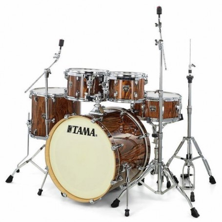 TAMA SUPERSTAR CLASSIC MAPLE EXOTIC • 22/10/12/16/14SD • GLOSS JAWA LACEBARK PINE • W/HARDWARE SM5W