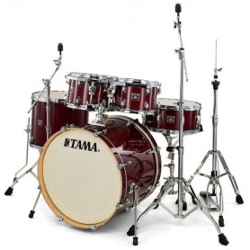 TAMA SUPERSTAR CLASSIC MAPLE EXOTIC • 22/10/12/16/14SD • GLOSS GARNET LACEBARK PINE • W/HARDWARE SM5W