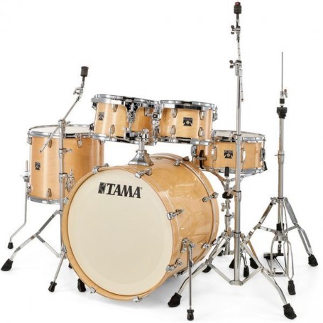 TAMA SUPERSTAR CLASSIC MAPLE • 22/10/12/16/14SD • GLOSS NATURAL BLONDE • W/HARDWARE SM5W