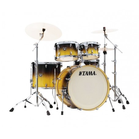 TAMA SUPERSTAR CLASSIC MAPLE EXOTIC • 22/10/12/16/14SD • GLOSS LACEBARK PINE FADE • W/HARDWARE SM5W