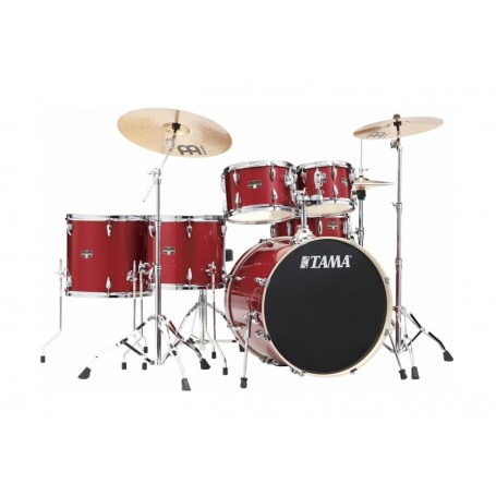 TAMA IP62H6W-BRM • IMPERIALSTAR • 22/10/12/14/16/14SD • BURNT RED MIST • W/HARDWARE + HCS MS63 KIT