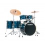 TAMA IP62H6W-HLB • IMPERIALSTAR • 22/10/12/14/16/14SD • HAIRLINE BLUE • W/HARDWARE + HCS MS63 KIT