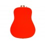 FENDER California Standard Redondo Mini With Bag Spruce Top Fiesta Red