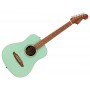 FENDER California Standard Redondo Mini With Bag Spruce Top Surf Green