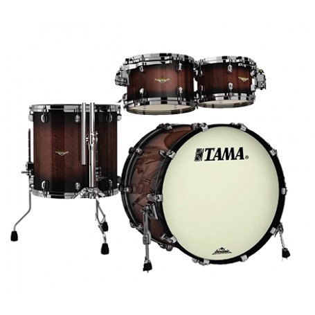 TAMA STARCLASSIC MAPLE • 22/10/12/16 • DARK MOCHA FADE