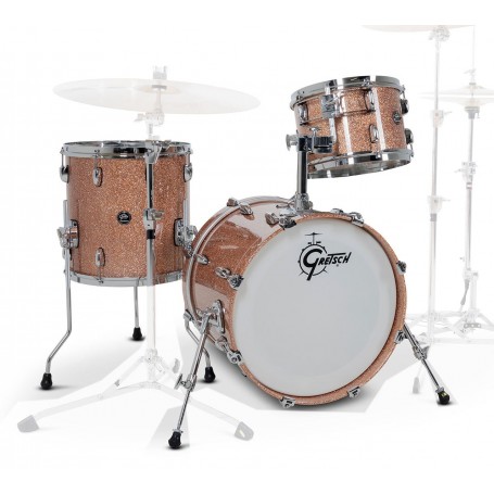 GRETSCH  • RENOWN MAPLE • Cassa-18-Tom-12-14 • CHAMPAGNE SPARKLE