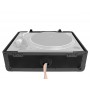 UDG Ultimate Pick Foam Flight Case Multi Format Turntable Black (U93016BL)