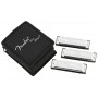 FENDER Blues Deluxe Harmonica Pack of 3 with Case