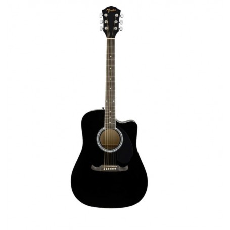 FENDER FA-125CE Dreadnought WN Black