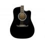 FENDER FA-125CE Dreadnought WN Black