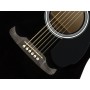 FENDER FA-125CE Dreadnought WN Black