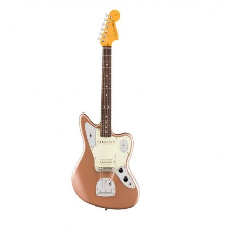 FENDER American Professional Classic Jaguar RW Faded Firemist Gold