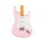 FENDER Squier Classic VIbe '50s Stratocaster Ht MP Parchment Pickguard Shell Pink