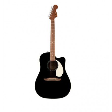 FENDER California Standard Redondo Ce Spruce Top Ivory Pickguard Black
