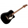 FENDER California Standard Redondo Ce Spruce Top Ivory Pickguard Black