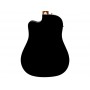 FENDER California Standard Redondo Ce Spruce Top Ivory Pickguard Black