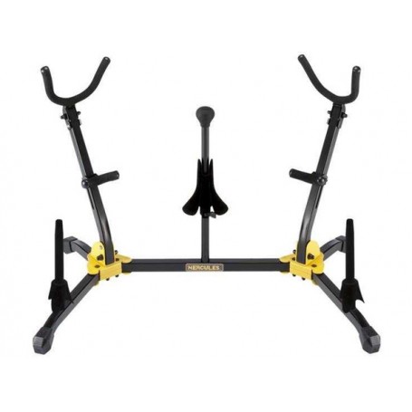 HERCULES DS538 Alto/Tenor, Soprano Saxophone And Flute/Clarinet Stand