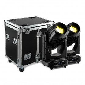 Beamz Nereid500 Hybrid Outdoor Moving Head 2pcs in Flightcase