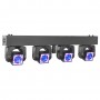 Beamz ShowBar GO Shine with 4 Moving Heads