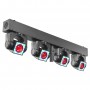 Beamz ShowBar GO Shine with 4 Moving Heads