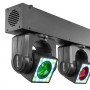 Beamz ShowBar GO Shine with 4 Moving Heads